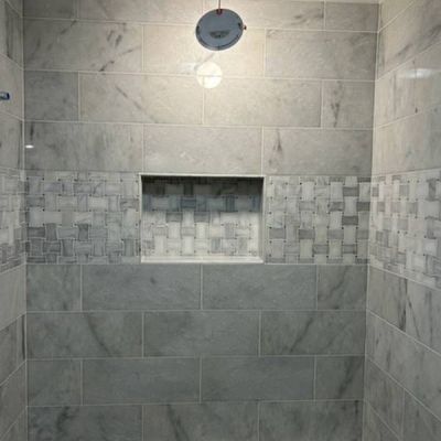 Custom kitchen remodel with dark cabinets in West Little Rock home